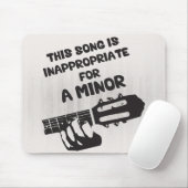 Dieser Song ist für einen Minderjährigen ungeeigne Mousepad (Mit Mouse)