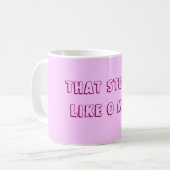 Dieser Stud ist wie OMG! Kaffeetasse (Vorderseite Links)