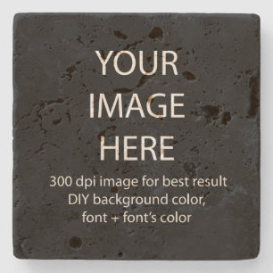 Dieser Tavertinstein-Untersetzer Steinuntersetzer