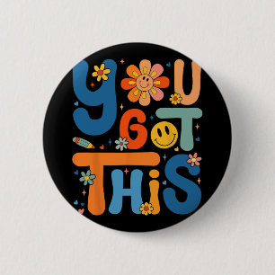 Dieser Testtag Groovy Motivierend Teacher S Button