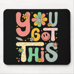 Dieser Testtag Groovy Motivierend Teacher S Mousepad