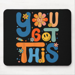 Dieser Testtag Groovy Motivierend Teacher S Mousepad