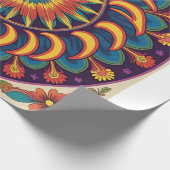 Dieser Titel verwendet Schlüsselwörter (Retro 70er Geschenkpapier (Ecke)