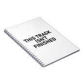 Dieser Track ist noch nicht fertig - Glitch Text D Notizblock (Rechte Seite)