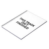 Dieser Track ist noch nicht fertig - Glitch Text D Notizblock (Linke Seite)