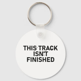 Dieser Track ist noch nicht fertig - Glitch Text D Schlüsselanhänger