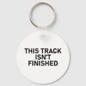 Dieser Track ist noch nicht fertig - Glitch Text D Schlüsselanhänger (Rückseite)