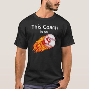 Dieser TRAINER ist auf FEUER lustigen T-Shirt