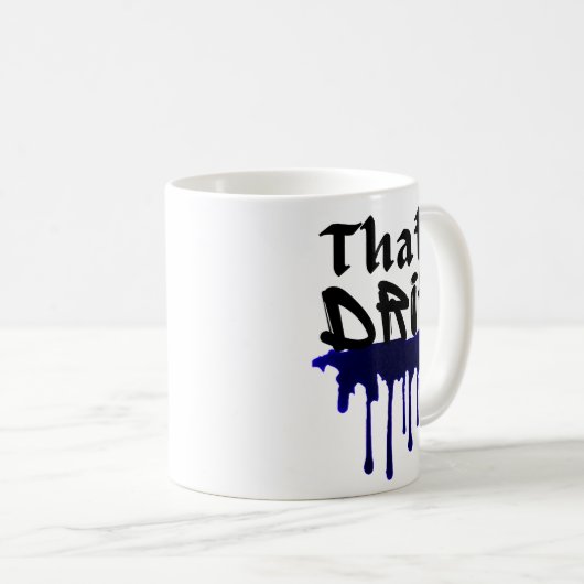 Dieser Tropfen Cooles Design für den städtischen S Kaffeetasse (VorderseiteRechts)