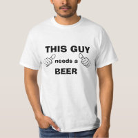 Dieser Typ benötigt ein Bier