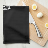 dieser Typ braucht ein Bier Geschirrtuch (Viertel Falte)