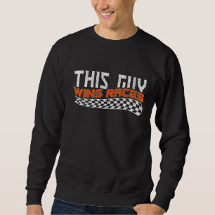 Dieser Typ gewinnt Rennen, bei denen ich mit Cone  Sweatshirt