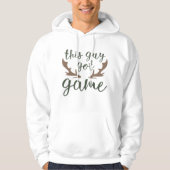 Dieser Typ Got Game Hoodie (Vorderseite)