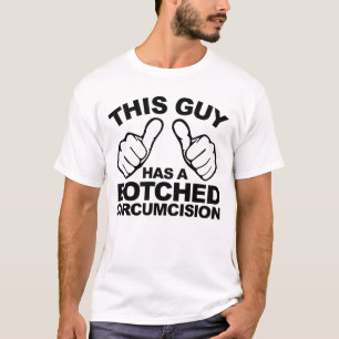 Dieser Typ hat eine verschlungene Verkrustung T-Shirt