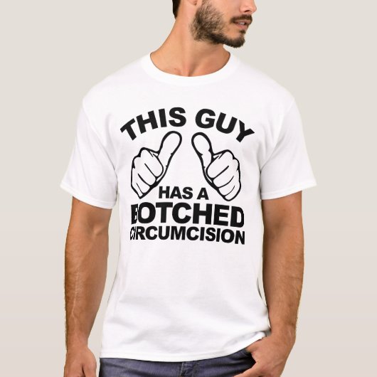 Dieser Typ hat eine verschlungene Verkrustung T-Shirt (Vorderseite)