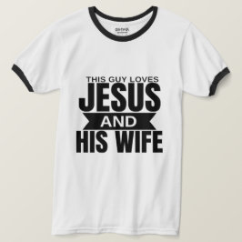 Dieser Typ Herren-Ringer-T - Shirt