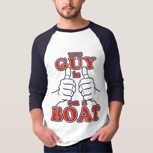 Dieser Typ ist auf einem BOOT T-Shirt (Vorderseite)