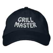 Dieser Typ ist der Grillmeister Bestickte Baseballkappe (Vorderseite)