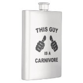 Dieser Typ ist ein Fleischfresser Flachmann (Rechts)