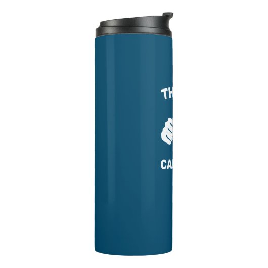 Dieser Typ ist ein Fleischfresser Thermosbecher (Nach links gedreht)