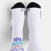 Dieser Typ ist ein Phantastischer Papa Socken (Oben)