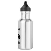 Dieser Typ ist ein Radfahrer Edelstahlflasche (Rechts)