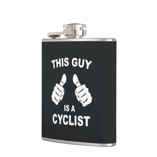 Dieser Typ ist ein Radfahrer Flachmann (Links)