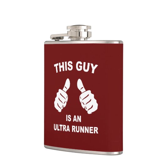 Dieser Typ ist ein Ultra Runner Flachmann (Links)