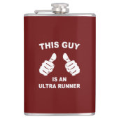 Dieser Typ ist ein Ultra Runner Flachmann (Vorderseite)