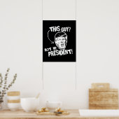Dieser Typ ist nicht mein Präsident — Anti-Trump-D Poster (Küche)