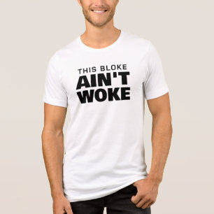 Dieser Typ ist nicht wach Tri-Blend Shirt