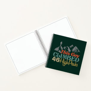 Dieser Typ kletterte auf 46 Gipfel Notizblock
