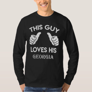 Dieser Typ Liebe sein georgisches Jubiläum T-Shirt