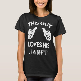Dieser Typ Liebe sein JANET Valentine Jubiläum 200 T-Shirt
