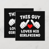 Dieser Typ Liebe seine Freundin (Vorne/Hinten)