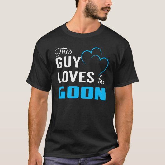 Dieser Typ Liebe seine GOOT T-Shirt (Vorderseite)