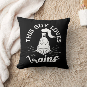 Dieser Typ Lieben Bahn Lover Funny Train Kissen