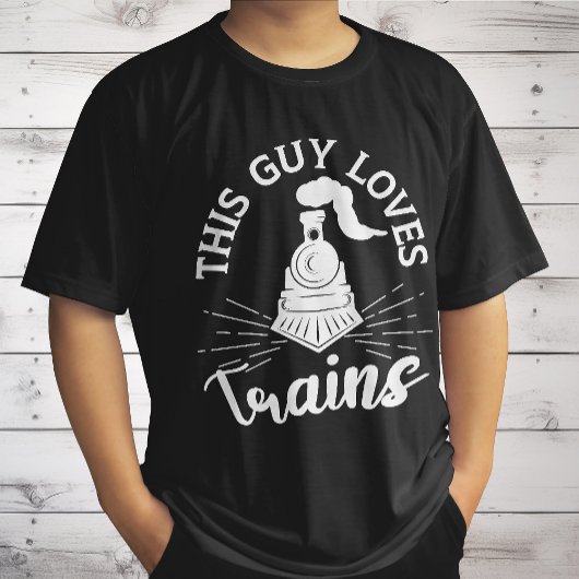 Dieser Typ Lieben Bahn Lover Funny Train T-Shirt