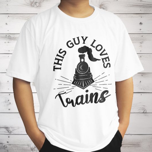 Dieser Typ Lieben Bahn Lover Funny Train T-Shirt