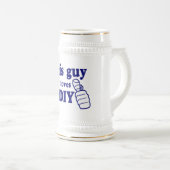 Dieser Typ-Lieben DIY Bierglas (VorderseiteRechts)