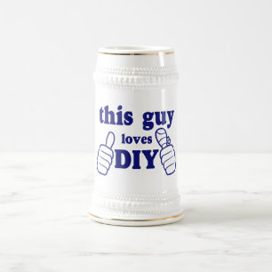 Dieser Typ-Lieben DIY Bierglas