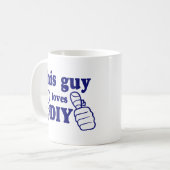 Dieser Typ-Lieben DIY Kaffeetasse (Vorderseite Links)