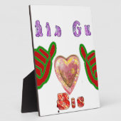 Dieser Typ Lieben große Geschenkkunst drucken Fotoplatte (Seite)