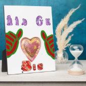 Dieser Typ Lieben große Geschenkkunst drucken Fotoplatte (Seite)