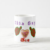 Dieser Typ Lieben große Geschenkkunst drucken Kaffeetasse (Mittel)