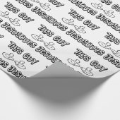 Dieser Typ-Lieben Jesus Geschenkpapier (Ecke)