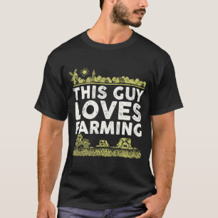 Dieser Typ Lieben Landwirtschaft I Bauer Landwirts T-Shirt
