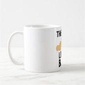 Dieser Typ-Liebespeck Kaffeetasse (Links)