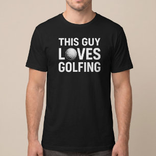 Dieser Typ liebt Golfen T-Shirt