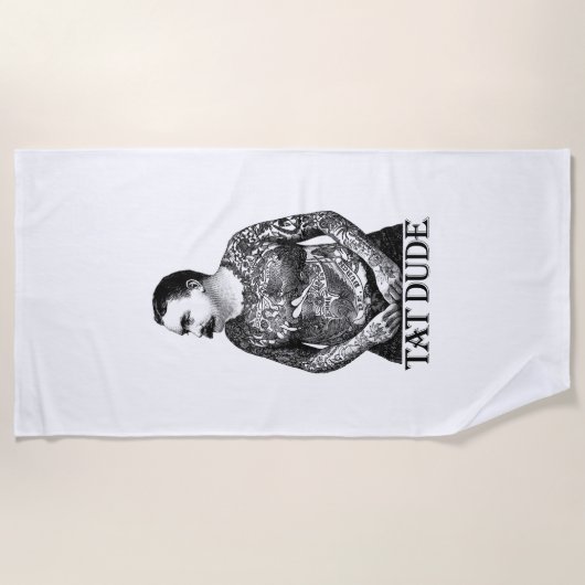 DIESER TYP STRANDTUCH (Vorderseite)